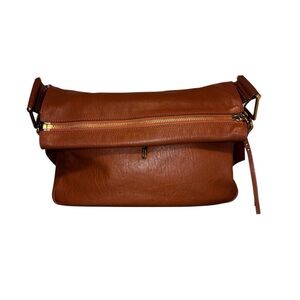 Chloé | Vanessa Fold-Over Convertible Bag | Cognac Brown
